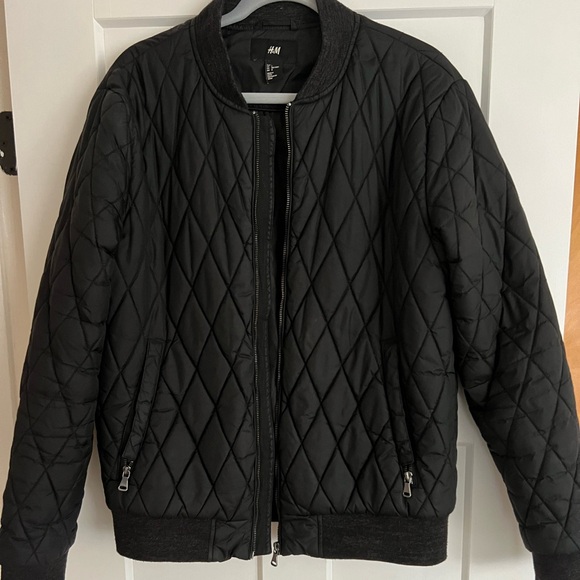 H & M women’s quilted bomber jacket - Picture 1 of 3